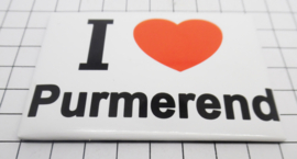 koelkastmagneet I Love Purmerend N_NH9.004