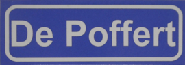 Koelkastmagneet plaatsnaambord De Poffert