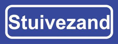 Koelkastmagneet plaatsnaambord Stuivezand
