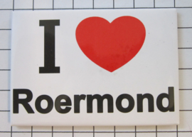 koelkastmagneet  I Love Roermond  N_LI6.001
