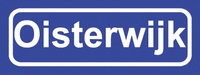 Koelkastmagneet plaatsnaambord Oisterwijk