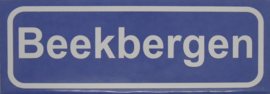 Koelkastmagneet plaatsnaambord Beekbergen
