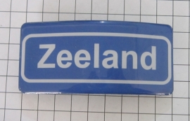 Haarspeld rechthoek plaatsnaambord Zeeland HAR601, made in France haarclip, beste kwaliteit, klemt uitstekend.