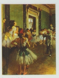  Kwaliteitsposter 35 x 45 cm Dansschool ballet - Edgar Degas, pakketpost