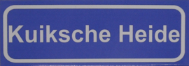 Koelkastmagneet plaatsnaambord Kuiksche Heide