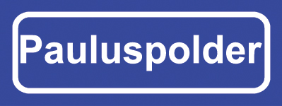 Koelkastmagneet plaatsnaambord Pauluspolder
