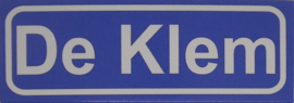 Koelkastmagneet plaatsnaambord De Klem