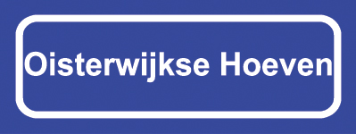 Koelkastmagneet plaatsnaambord Oisterwijkse Hoeven