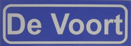 Koelkastmagneet plaatsnaambord De Voort