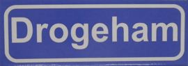 Koelkastmagneet plaatsnaambord Drogeham