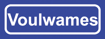 Koelkastmagneet plaatsnaambord Voulwames
