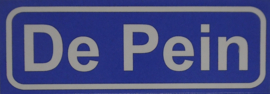 Koelkastmagneet plaatsnaambord De Pein