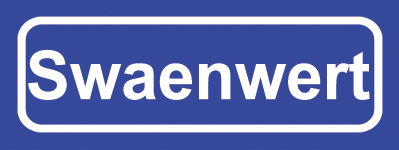 Koelkastmagneet plaatsnaambord Swaenwert