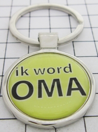 SLE 238 Sleutelhanger ik word oma