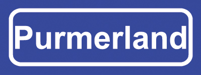 Koelkastmagneet plaatsnaambord Purmerland