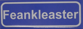 Koelkastmagneet plaatsnaambord Feankleaster