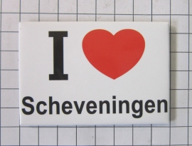 koelkastmagneet I ♥ Scheveningen N_ZH9.001