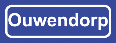 Koelkastmagneet plaatsnaambord Ouwendorp