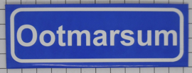 koelkastmagneet plaatsnaambord Ootmarsum P_OV11.0001