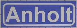 Koelkastmagneet plaatsnaambord Anholt