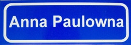 Koelkastmagneet plaatsnaambord Anna Paulowna