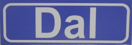 Koelkastmagneet plaatsnaambord Dal