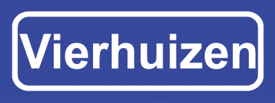 Koelkastmagneet plaatsnaambord Vierhuizen