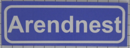 Koelkastmagneet plaatsnaambord Arendnest
