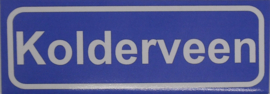 Koelkastmagneet plaatsnaambord Kolderveen