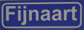 Koelkastmagneet plaatsnaambord Fijnaart