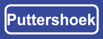 Koelkastmagneet plaatsnaambord Puttershoek