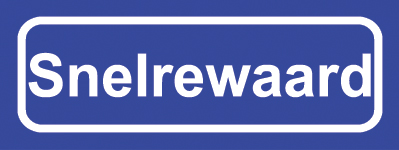 Koelkastmagneet plaatsnaambord Snelrewaard