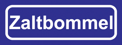Koelkastmagneet plaatsnaambord Zaltbommel