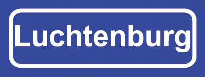 Koelkastmagneet plaatsnaambord Luchtenburg