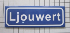 koelkastmagneet plaatsnaambord Ljouwert P_FR2.5001