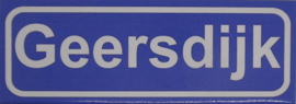 Koelkastmagneet plaatsnaambord Geersdijk