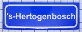koelkastmagneet plaatsnaambord 's-Hertogenbosch P_NB3.0001