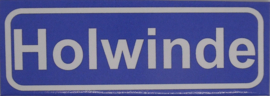 Koelkastmagneet plaatsnaambord Holwinde