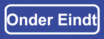 Koelkastmagneet plaatsnaambord Onder Eindt