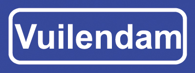 Koelkastmagneet plaatsnaambord Vuilendam