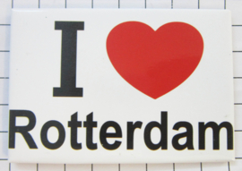 koelkastmagneet I Love Rotterdam N_ZH1.021