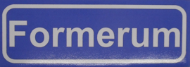 Koelkastmagneet plaatsnaambord Formerum