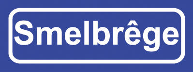 Koelkastmagneet plaatsnaambord Smelbrêge