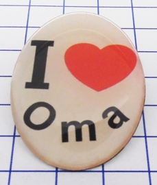 BRO 406 broche ik hou van oma