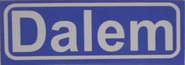 Koelkastmagneet plaatsnaambord Dalem
