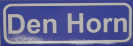 Koelkastmagneet plaatsnaambord Den Horn