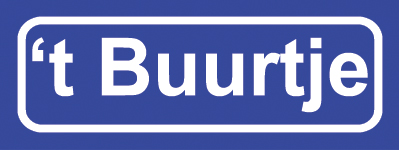 Koelkastmagneet plaatsnaambord 't Buurtje