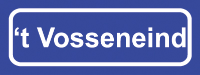 Koelkastmagneet plaatsnaambord 't Vosseneind