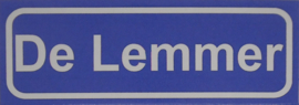 Koelkastmagneet plaatsnaambord De Lemmer