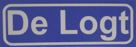 Koelkastmagneet plaatsnaambord De Logt